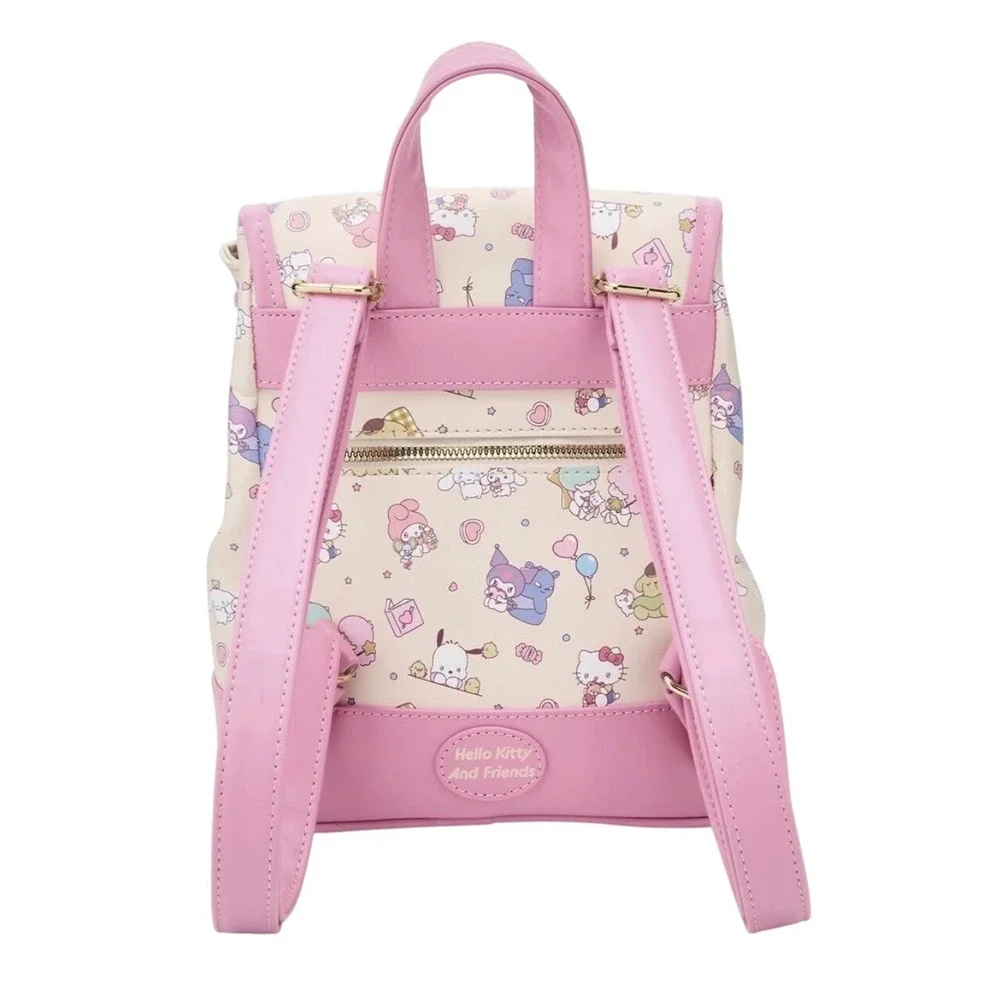 Sanrio Hello Kitty And Friends Missing You Backpack Kawaii‎ Pink Bow NWT